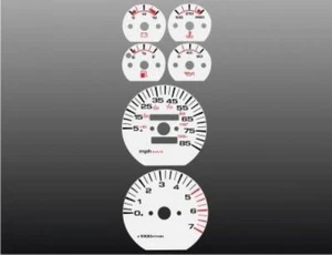 Instrument Cluster White Face Gauges for 1991-1996 Jeep Cherokee - Picture 1 of 4