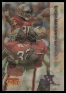Sportflix #175 1995 Jerry Rice/Junior Seau - Imagen 1 de 2
