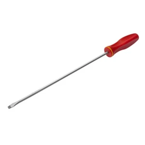 Genius Tools 0.8 x 5.0mm Slotted Screwdriver w/Plastic Handle, 345mmL - 593+1250 - Picture 1 of 5
