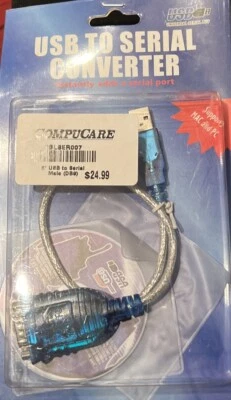 NIB USB to Serial (9-pin) Adapter Cable SBT-USC1M Sealed - Image 1 of 4