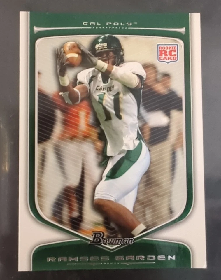 2009 Bowman Rookie #/299 Ramses Garden Cal Poly Mustangs - Image 1 of 2