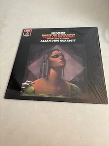 SCHUBERT DEATH AND THE MAIDEN ROSAMUNDE ALAN BERG QUARTETT LP RECORD 1985 VG+/NM - Picture 1 of 4