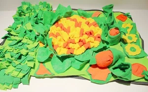 Dog Pig Cat Snuffle Mat Training Playing Slow Feeding Enrichment Treat Food Toy - Picture 1 of 5