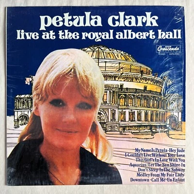 PETULA CLARK Live At The Royal Albert Hall 1972 LP GNP Crescendo GNPS 2069 VG+ - Image 1 of 4