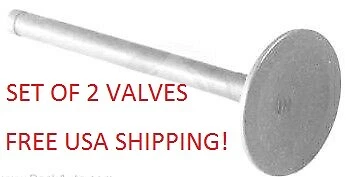  КОМПЛЕКТ ИЗ 2 ЯПОНСКИХ ВЫПУСКНЫХ КЛАПАНОВ ПОДХОДИТ ДЛЯ SUBARU 1972-76 GL DL 1400 1300  - Изображение 1 из 1