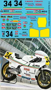 1/12 Decals for NS500 Team Italia F. Biliotti Decal TBD543 - Picture 1 of 1
