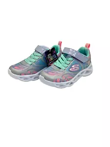 Skechers Kids Girls Sport Footwear, S, Lighted Sneaker Size 11 - Picture 1 of 7