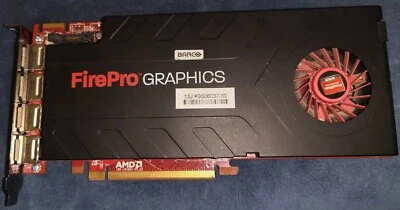 BARCO MXRT 7500 (AMD FIREPRO W7000) GRAPHICS CARD 4GB GDDR5 4 DP FREE SHIPPING! - Image 1 of 4