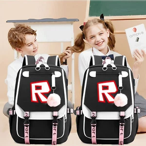 USB Charging Men's And Women's Backpack High School Bag Large Capacity Computer - Afbeelding 1 van 4