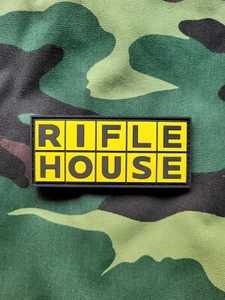 Riffle House, military morale meme tactical funny PVC airsoft war waffle patch - Picture 1 of 1