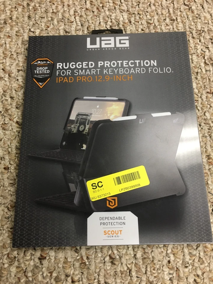 UAG - Scout Folio Case for Apple iPad Pro 12.9" - Image 1 of 2