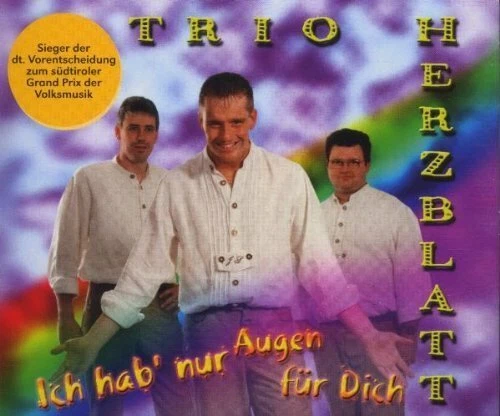 Trio Herzblatt Ich hab' nur Augen für dich (& Karaoke, 2000)  [Maxi-CD] - Bild 1 von 1