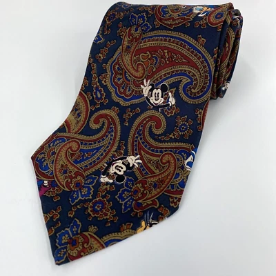 Corbata Goofy 100 % seda cachemira pato Donald Mickey Mouse de la tienda Disney Foto 1 de 4