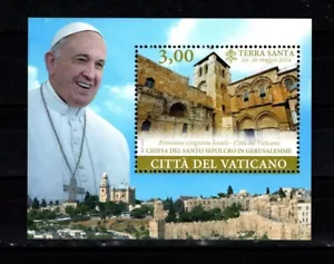 VATICANO 2011 I VIAGGI DI PAPA FRANCESCO FOGLIETTO NUOVO INTEGRI MNH** - Foto 1 di 1