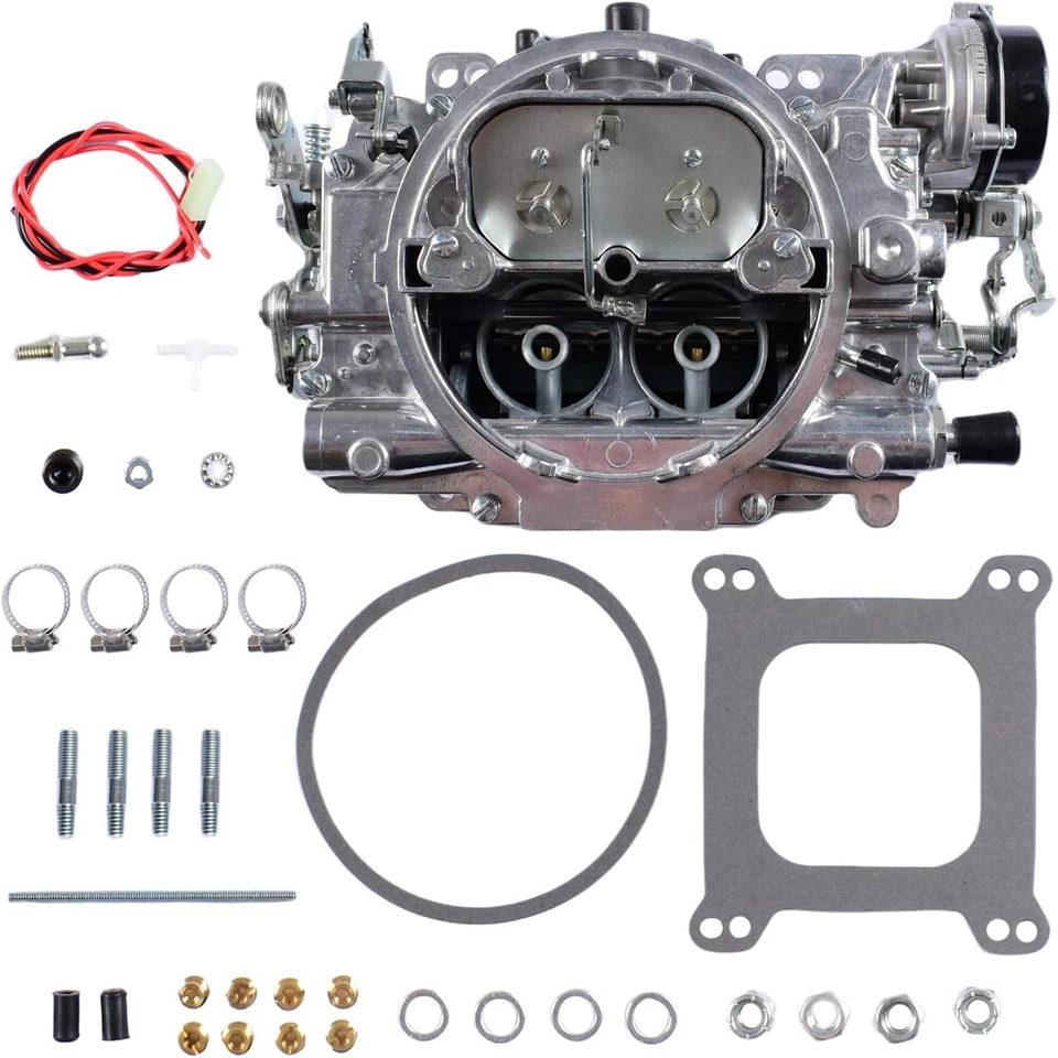 New 4 Barrel Carburetor For Edelbrock 1406 Performer 600 CFM W/ Electric Choke - Image 1 of 4