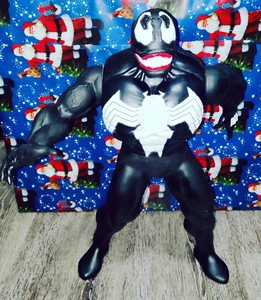 Marvel Comics Spider Man 15" VENOM Vintage Action Figure 1994 Toy Biz  - Picture 1 of 10