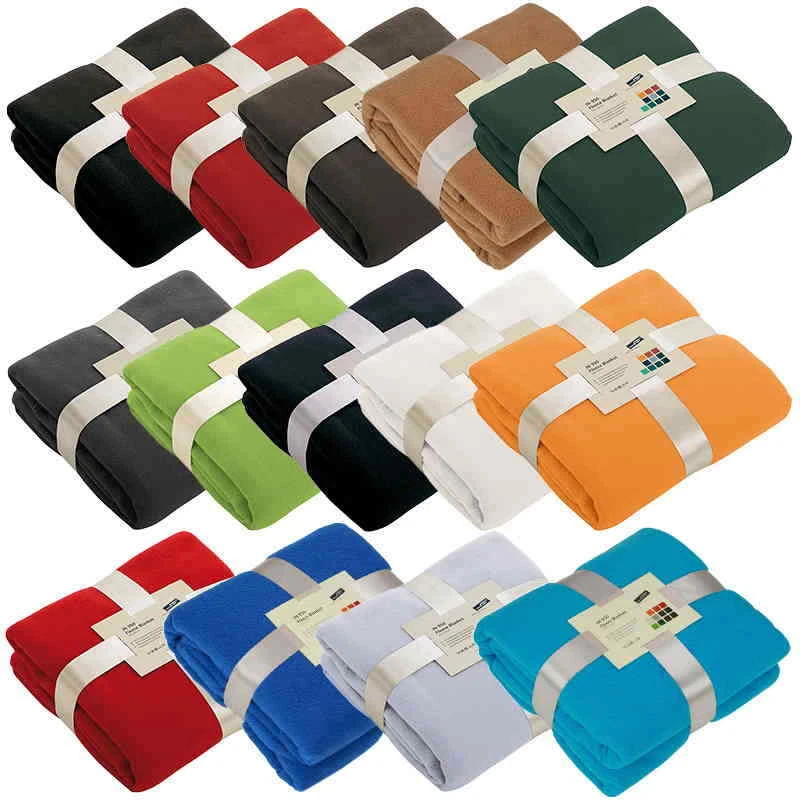 Fleecedecke - Tagesdecke - Outdoordecke - Picknick - Gastro Decke - 130 x 170cm - Bild 1 von 4