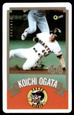 1991 Q CARD KOICHI OGATA 9141242 MINT BASEBALL HIROSHIMA TOYO CARP