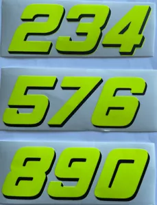 Discounted Flourescent Yellow W/ Black Shadow #’s 2-9,0 R/c Box L1 - Picture 1 of 7