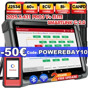 LAUNCH X431 PRO3S+ V+ Elite PRO 5 PAD 5 KFZ OBD2 Diagnosegerät ECU CODING J2534 - Bild 1 von 14