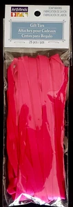 ArtMinds SOAP MAKING Pink Satin Ribbon GIFT TIES – 25 pcs - Picture 1 of 2