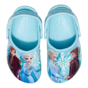 Crocs Kids' Disney Frozen 2 Clog | Frozen 2 Shoes for Girls J2/J3 NEW - Picture 1 of 5