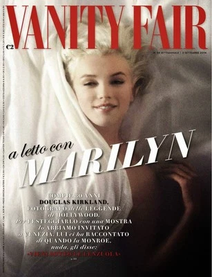 VANITY FAIR Italy,Marilyn Monroe,Douglas Kirkland,Liz Taylor,Audrey Hepbur NEW - Image 1 of 3