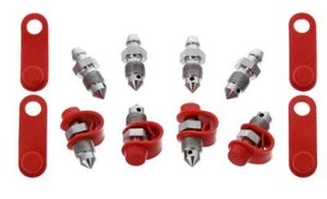 Für Ford Mondeo III Edelstahl Bremssattel Entlüftungs Schrauben M10X1 (39SSRx8) - Bild 1 von 3