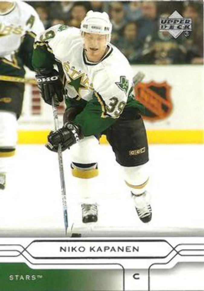 #58 Niko Kapanen - Dallas Stars - 2004-05 Upper Deck Hockey - Image 1 of 1