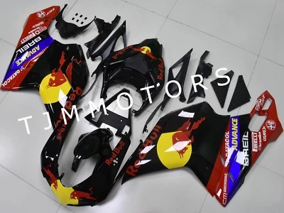 Kit de carenado de carrocería molde de inyección ABS negro rojo para Ducati 1198/1098/848 07-11 Foto 1 de 4