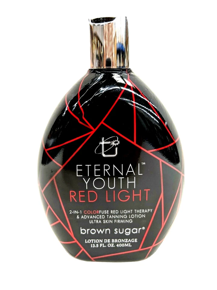 Brown Sugar Eternal Youth Red Light TANNING Bed Lotion 13.oz Tan Inc