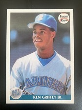 1991 Front Row Baseball Ken Griffey Jr Seattle Mariners Card #5 Hall of Famer