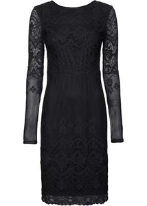 Spitzen-Kleid Gr. 38 Schwarz Minikleid Partykleid Abendkleid Cocktailkleid Neu* - Bild 1 von 1