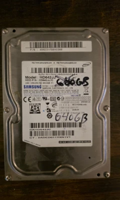 SAMSUNG 640 GB HDD 3.5" SATA HARD DRIVE - Image 1 of 4