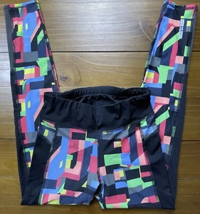 Sweaty Betty Damen Small Multi Color Block Mid Rise Legging Athletic Workout - Bild 1 von 12