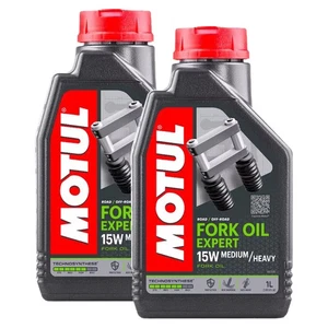 2LT OLIO LIQUIDO FORCELLA MOTUL FORK OIL EXPERT SAE 15W SEMISINTETICO - Foto 1 di 2