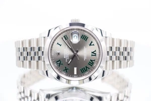 Rolex Date Just Stainless Steel 'Wimbledon' 41mm Boxed 2020 - Picture 1 of 11