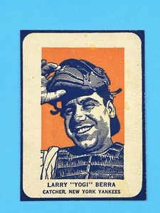 1952 Wheaties Yogi Berra Action Hand-Cut - Picture 1 of 3