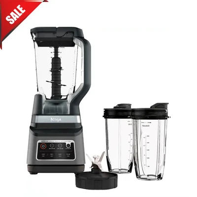 Ninja - Licuadora Profesional Plus DUO con Auto-IQ - Acero Inoxidable Foto 1 de 4