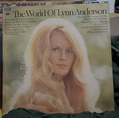 Lynn Anderson The World Of Lynn Anderson Columbia Records Double LP Album Vinyl - Image 1 of 4