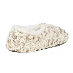 Northeast Outfitters Women's Cozy Cabin Slippers NWT Size S/M (Spacedye Taupe) - Picture 1 of 4