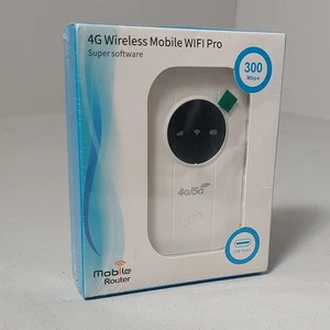 Mobile Router 4G Wireless Mobile WIFI Pro Super Software 300Mbps New Sealed! - Picture 1 of 4