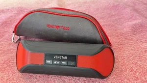 VENSTAR Taco Bluetooth Speaker Red/Black + Carry Case NFC – TESTED - Picture 1 of 5