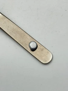 omega 33.3 chrono passo 120 6,5x1,8mm lemania 15tl corona crown rare vintage nos - Foto 1 di 3