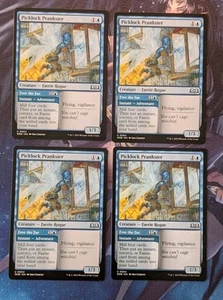 MTG 4 x WILDS OF ELDRAINE Uncommon PICKLOCK PRANKSTER NM - Imagen 1 de 1