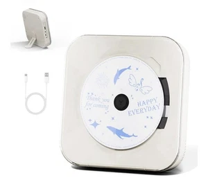 Reproductor de CD de audio verde claro Yintiny con altavoces para decoración del hogar (CD909) - Imagen 1 de 10