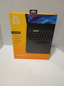ZAGG Pro Keys 2 iPad Air 13" (M3)/ Air 13" (M2) Tastatur Hülle - Kabellos NEU - Bild 1 von 3