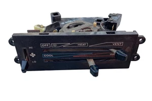 Jeep Wrangler YJ Heater Control Panel 87-95 Works! Climate Switch Dash OEM - Picture 1 of 8