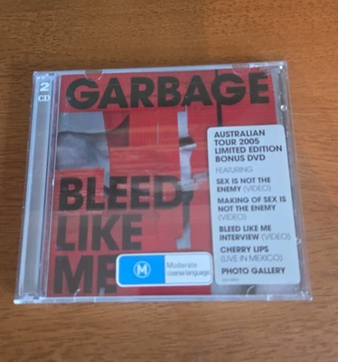 Garbage BLEED LIKE ME Australian Tour Edition 2005 Limited Edition Bonus DVD - Image 1 of 4
