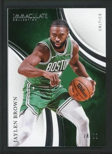 2024-25 JAYLEN BROWN 74/99 PANINI IMMACULATE COLLECTION - Picture 1 of 2